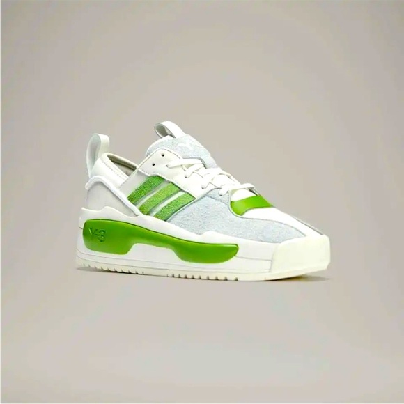 adidas Y3 | Shoes | Adidas Y3 Rivalry Off White Team Rave Green Wonder ...